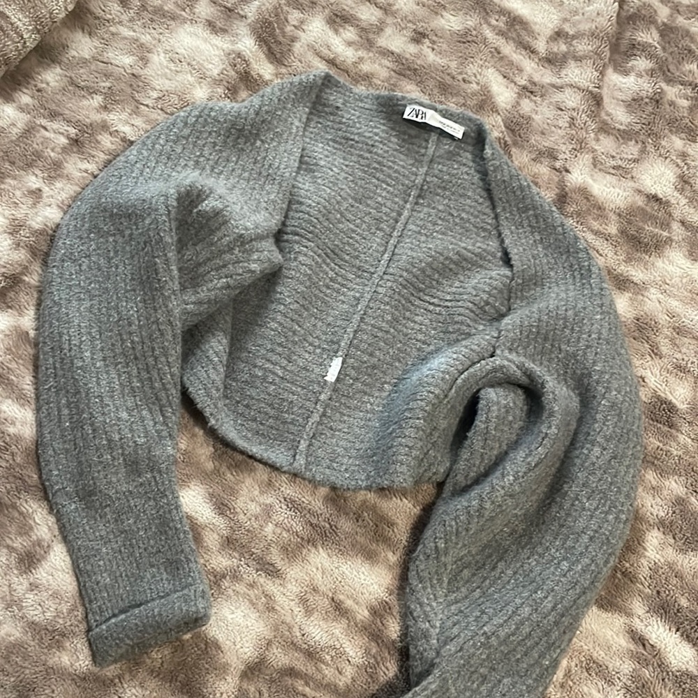 Zara grey bolero/shrug